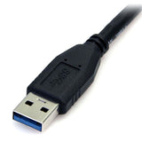 StarTech.com USB3AUB50CMB USB-kabel USB 3.2 Gen 1 (3.1 Gen 1) 0,5 m USB A Micro-USB B 5 Gbit/sek. Sort
