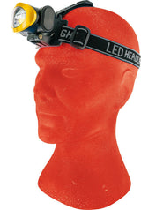 Schwaiger WLED40 511 Sort, Gul Hovedbånd lommelygte COB LED