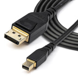 StarTech.com DP14MDPMM1MB DisplayPort kabel 1 m Mini DisplayPort Sort