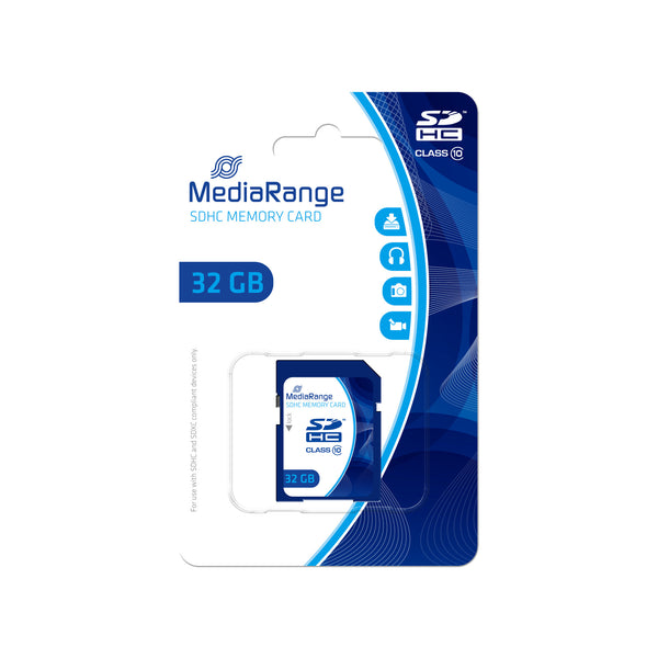 MediaRange MR964 hukommelseskort 32 GB SDHC Klasse 10