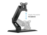 Multibrackets 9998 skærmbeslag og -stativer 81,3 cm (32") Skrivebord Sort