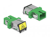 DeLOCK 86887 fiber adapter SC/SC 1 stk Grøn