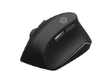 Conceptronic ORAZIO02DE tastatur Mus inkluderet Kontor RF trådløst QWERTZ Tysk Sort