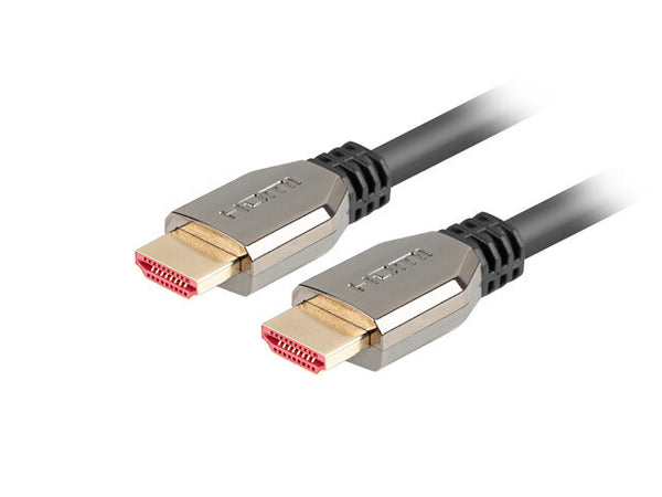 Lanberg CA-HDMI-30CU-0018-BK HDMI-kabel 1,8 m HDMI Type A (Standard) Sort