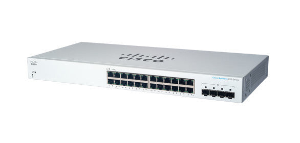 Cisco CBS220-24T-4G Administreret L2 Gigabit Ethernet (10/100/1000) 1U Hvid