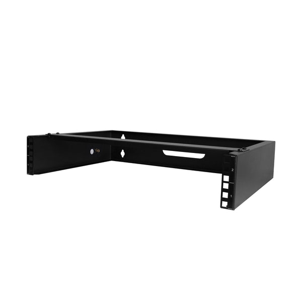 StarTech.com RACK-2U-14-BRACKET stativ Vægmonteret stativ Sort