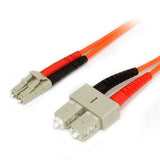StarTech.com FIBLCSC3 InfiniBand og fiberoptisk kabel 3 m LC SC Orange