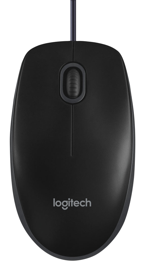 Logitech B100 mus Kontor Ambidextrous USB Type-A Optisk 800 dpi