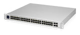 Ubiquiti UniFi Pro 48-Port PoE Administreret L2/L3 Gigabit Ethernet (10/100/1000) Strøm over Ethernet (PoE) 1U Sølv