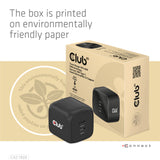 CLUB3D CAC-1909EU oplader til mobil enhed Mobiltelefon, Laptop, Smartphone Sort Vekselstrøm Indendørs