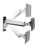 Ergotron Interactive Arm, VHD 152,4 cm (60") Væg Aluminium, Sort