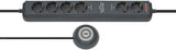 Brennenstuhl Eco-Line Comfort Switch stikdåse 2 m 6 AC stikkontakt(er) Anthracit