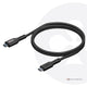 CLUB3D CAC-1526 USB-kabel USB 3.2 Gen 1 (3.1 Gen 1) 1 m USB C Micro-USB B 5 Gbit/sek. Sort