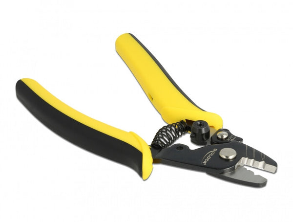 DeLOCK 90552 kabelklipper Stripping værktøj Sort, Gul