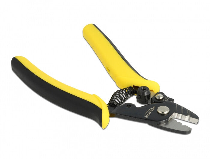 DeLOCK 90552 kabelklipper Stripping værktøj Sort, Gul