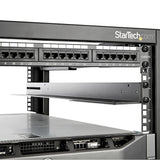 StarTech.com UNIRAILS1UB tilbehør til rack Stativskinne