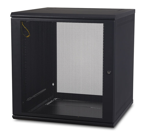 APC AR112 stativ 12U Vægmonteret stativ Sort
