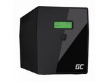 Green Cell UPS09 UPS-enhed Interaktivt indgangsstik 3 kVA 1400 W 5 AC stikkontakt(er)