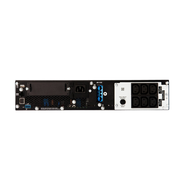 APC SRT1000RMXLI UPS-enhed Dobbeltkonvertering (online) 1 kVA 1000 W 6 AC stikkontakt(er)
