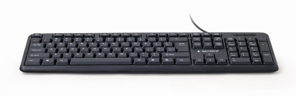 Gembird KB-U-103 tastatur USB US engelsk Sort