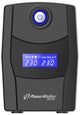 PowerWalker VI 600 STL UPS-enhed Interaktivt indgangsstik 0,6 kVA 360 W 2 AC stikkontakt(er)