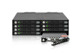 Icy Dock MB998SK-B drive bay panel Sort