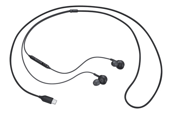 Samsung EO-IC100 Headset Ledningsført I ørerne Opkald/musik USB Type-C Sort