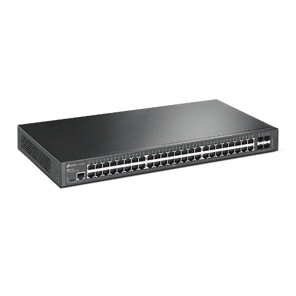 TP-Link JetStream TL-SG3452X netværksswitch Administreret L2+ Gigabit Ethernet (10/100/1000) 1U Sort