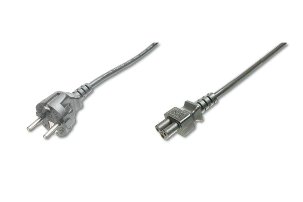 Digitus AK-440115-008-S el-ledning Sort 0,75 m C5 forbinder IEC C5