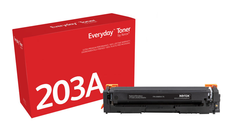 Everyday™ sprt Toner by Xerox compatible with HP 203A (CF540A), Standard kapacitet