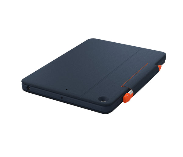 Logitech 920-010361 tastatur til mobil enhed QWERTZ Tysk Smart Connector Blå