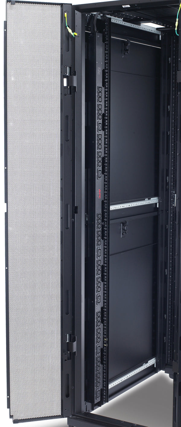 APC Rack PDU, Basic, Zero U, 11 kW, 230V, (36) C13 & (6) C19 strømforsyningsenhed (PDU) 42 AC stikkontakt(er) 0U Sort