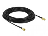 DeLOCK 90444 koaxial kabel LMR100 15 m SMA Sort