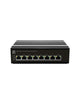 LevelOne IFS-0801 netværksswitch Ikke administreret Fast Ethernet (10/100) Sort