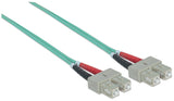 Intellinet 751025 InfiniBand og fiberoptisk kabel 1 m SC Turkisfarve