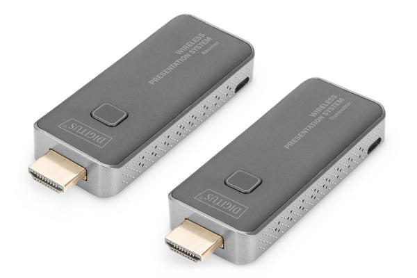 Digitus DS-55319 AV forlænger AV sender & modtager Sort
