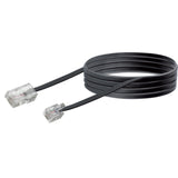 Schwaiger 6.0m RJ-11 - RJ-45 6 m Sort