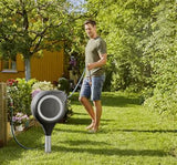 Gardena RollUp Stående rulle Automatisk Sort, Grå