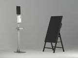 Multibrackets 5280 skærmbeslag til skiltning 139,7 cm (55") Sort