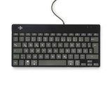 R-Go Tools Ergonomisch toetsenbord R-Go Compact Break, compact toetsenbord met pauzesoftware, QWERTZ (DE), bedraad, zwart