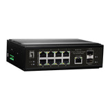 LevelOne IGP-1061 netværksswitch Administreret L2 Gigabit Ethernet (10/100/1000) Strøm over Ethernet (PoE) Sort