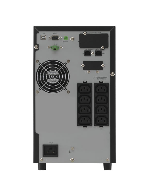 ONLINE USV-Systeme XANTO 2000 UPS-enhed Dobbeltkonvertering (online) 2 kVA 2000 W 8 AC stikkontakt(er)