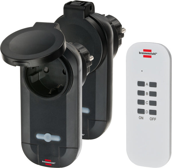Brennenstuhl 1507030 smart stik 1000 W Sort