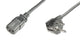 Digitus AK-440100-050-S el-ledning Sort 5 m CEE7/7 IEC C13