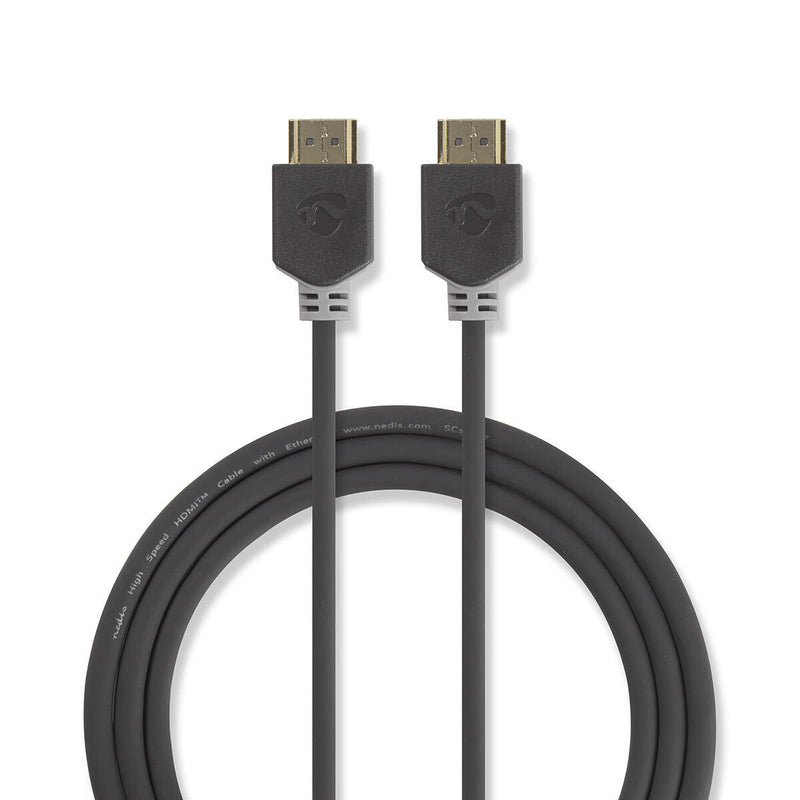 Nedis CVBW34000AT100 HDMI-kabel 10 m HDMI Type A (Standard) Anthracit