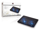 Conceptronic CNBCOOLPAD2F køling til laptop 39,6 cm (15.6") Sort