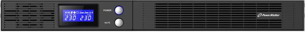 PowerWalker VI 1500 R1U UPS-enhed Interaktivt indgangsstik 1,5 kVA 900 W 4 AC stikkontakt(er)