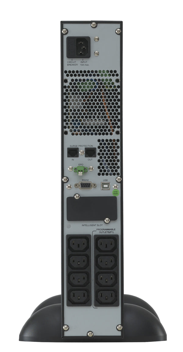 ONLINE USV-Systeme ZINTO 800 UPS-enhed Interaktivt indgangsstik 0,8 kVA 720 W 8 AC stikkontakt(er)