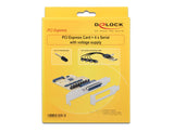 DeLOCK 89447 interface-kort/adapter Intern Seriel
