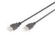 Digitus AK-300202-030-S USB-kabel USB 2.0 3 m USB A 0,48 Gbit/sek. Sort